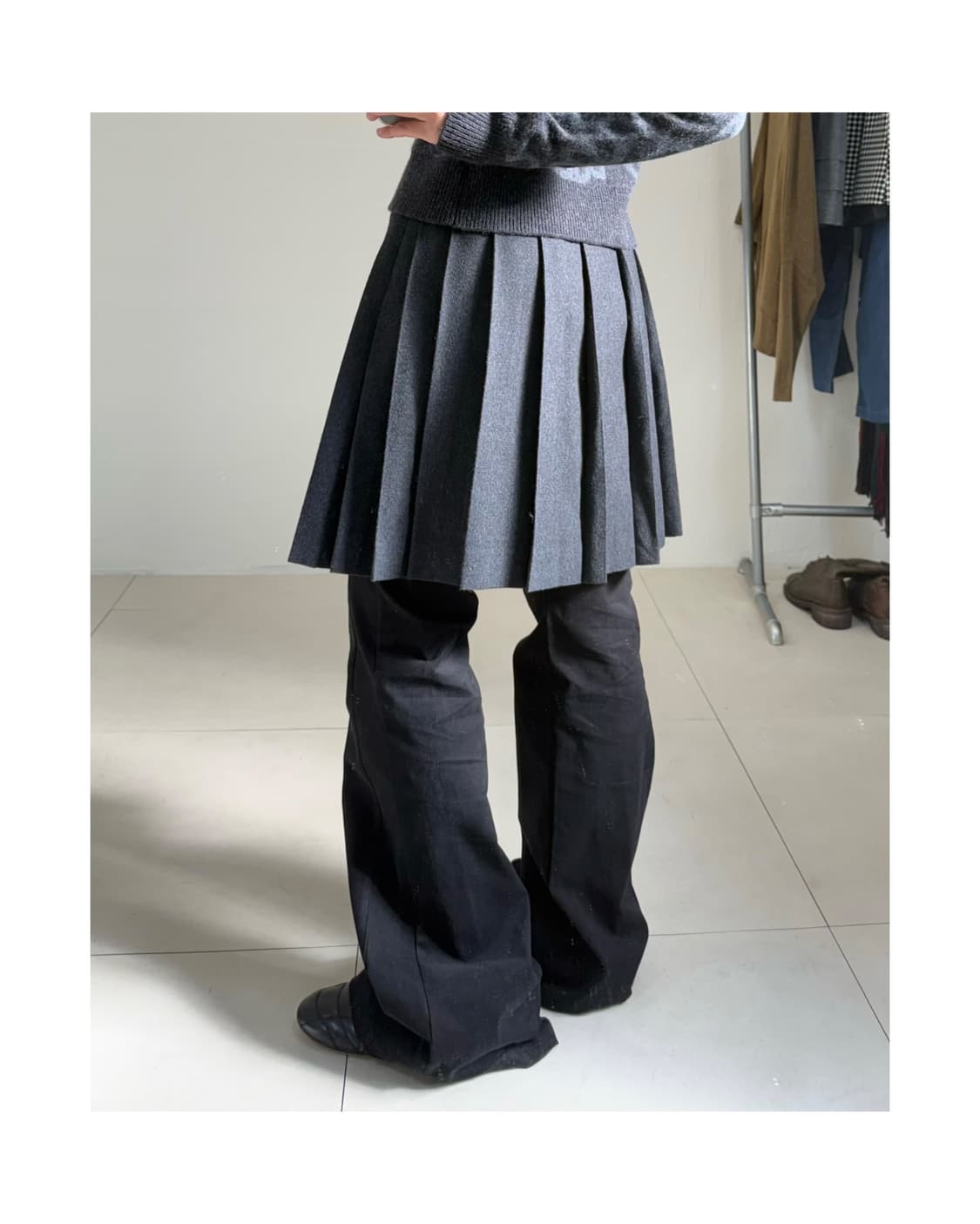 빈티지 미디 스커트  상품이미지2