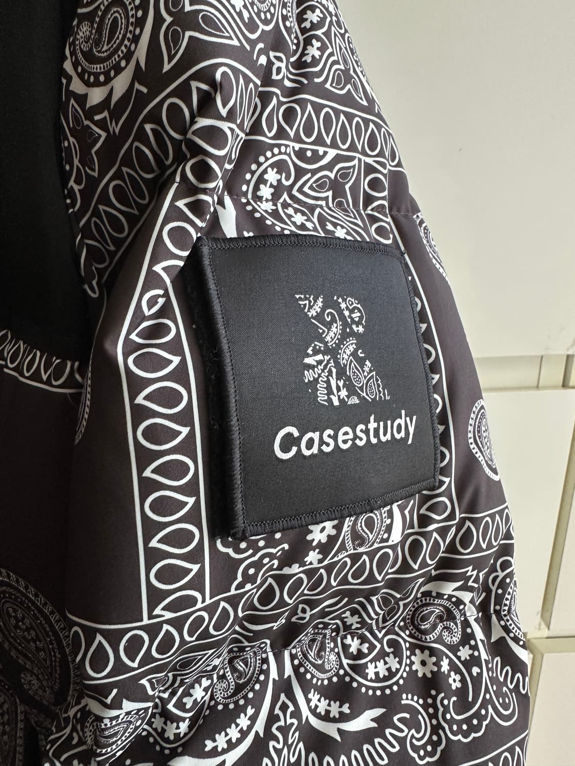 [L] 노스페이스 x 케이스스터디 페이즐리 눕시 패딩 상품이미지4