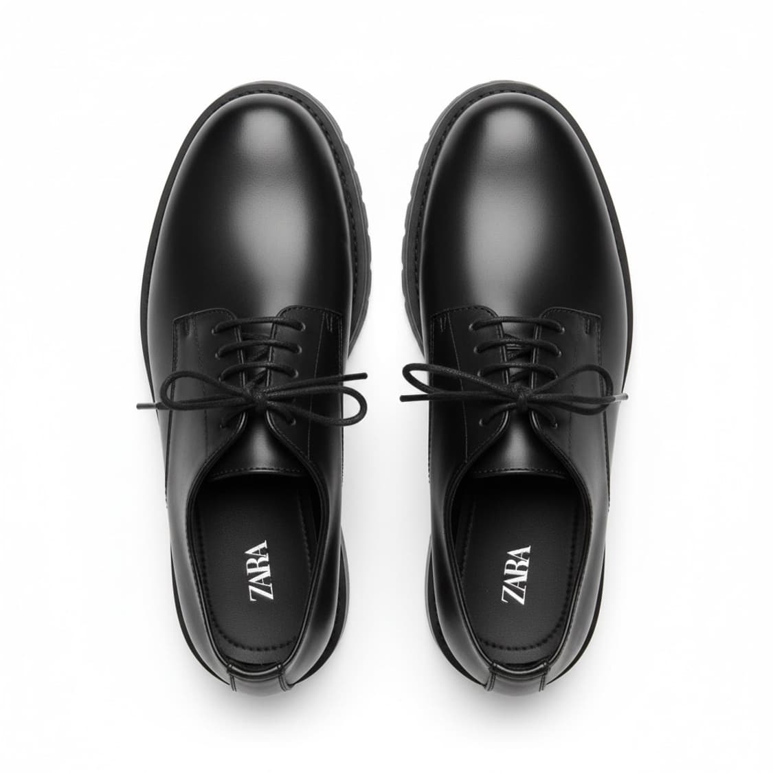 자라 남성 더비 슈즈 블랙 43 상품이미지1