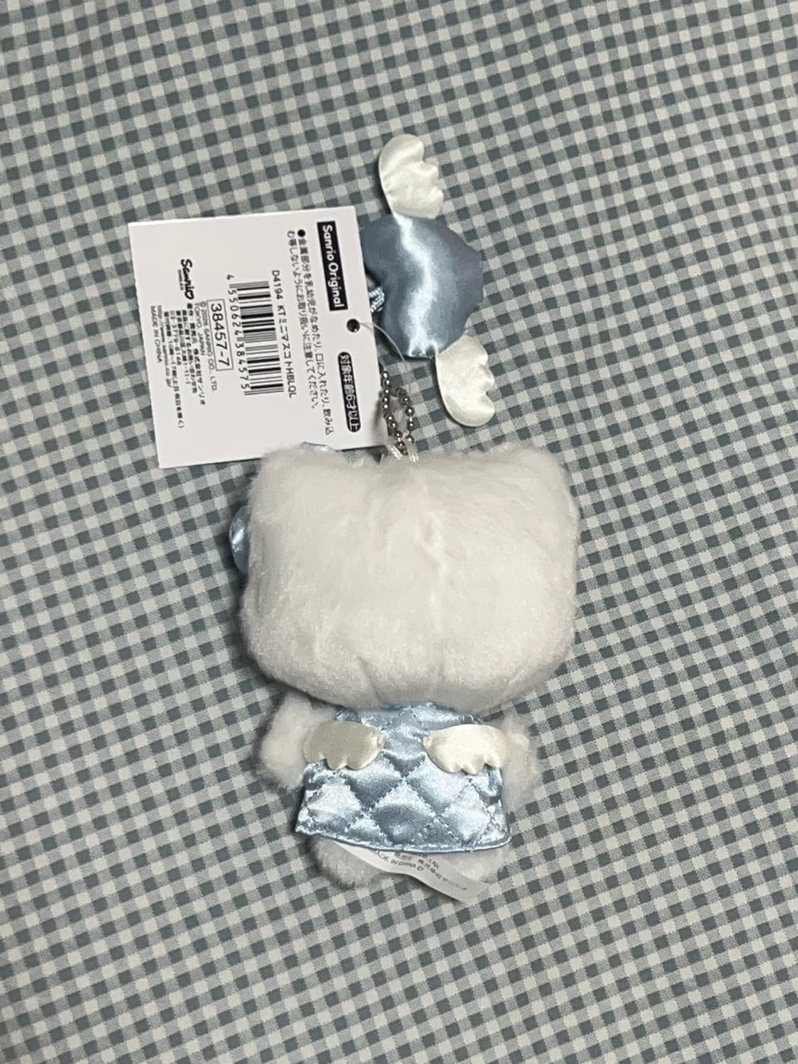 산리오 미니어처 퀼트 트위드 헬로키티 키링 상품이미지2