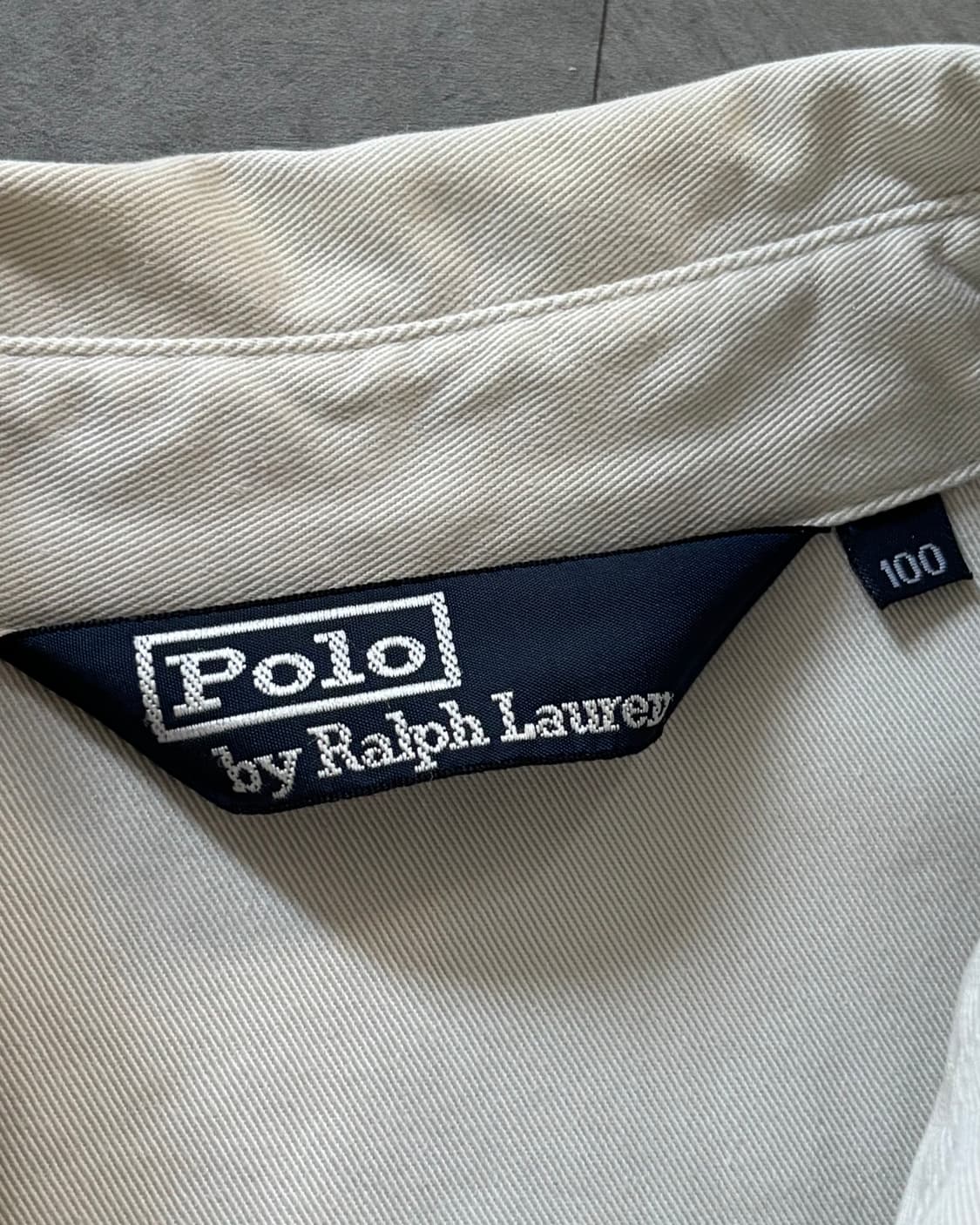 Polo 폴로 랄프로렌 연그레이컬러 코튼 헤링턴 자켓  상품이미지5