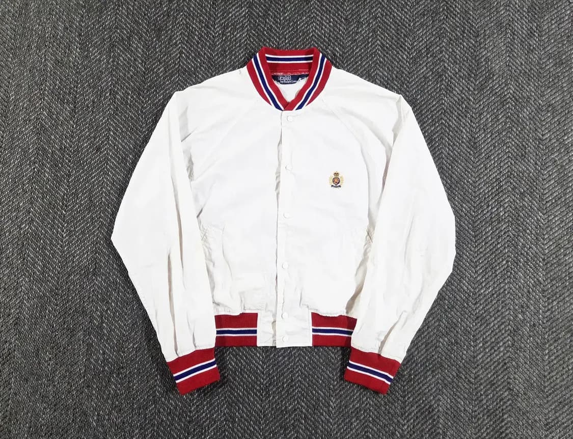 폴로 랄프로렌 90s 코튼 블루종 자켓 상품이미지1