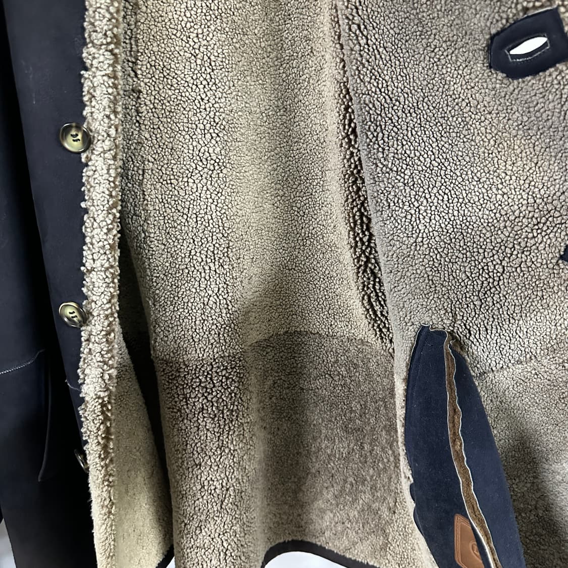 롱기 이탈리아 롱 무스탕 상품이미지5