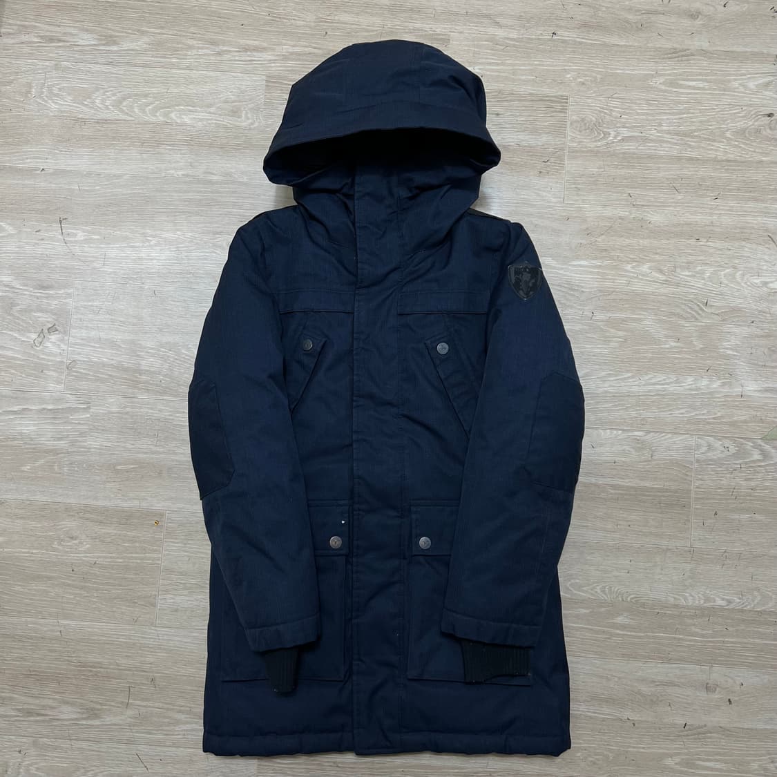 노비스 키즈 덕다운 후드 패딩 점퍼 [네이비] 9-10세 상품이미지1