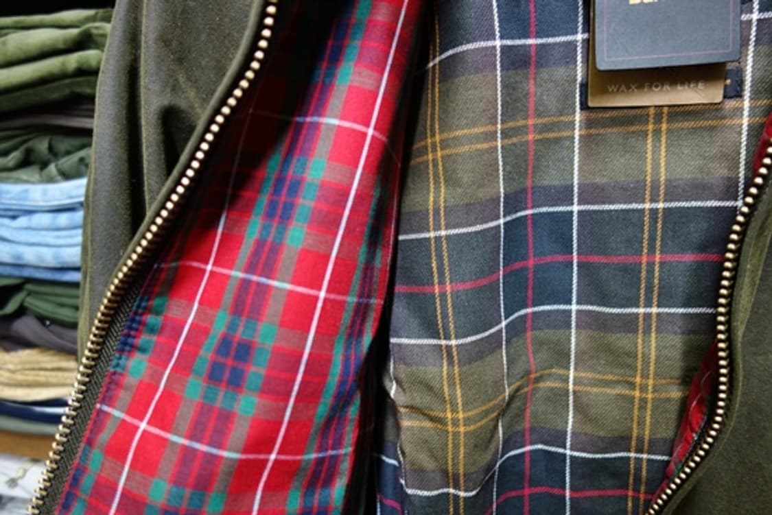 바버 x 바라쿠타 Baracuta Porton 왁스 자켓 L 100 상품이미지7