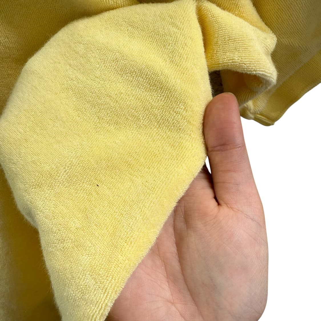 [M] 폴로 테리코튼 옐로우 반팔 카라티 상품이미지5