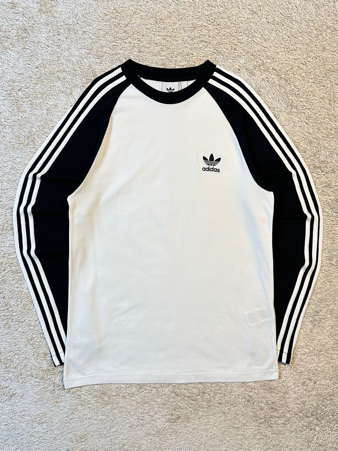 아디다스 ADIDAS 파이어버드 제니맛 나그랑 롱슬리브 흰검 상품이미지1