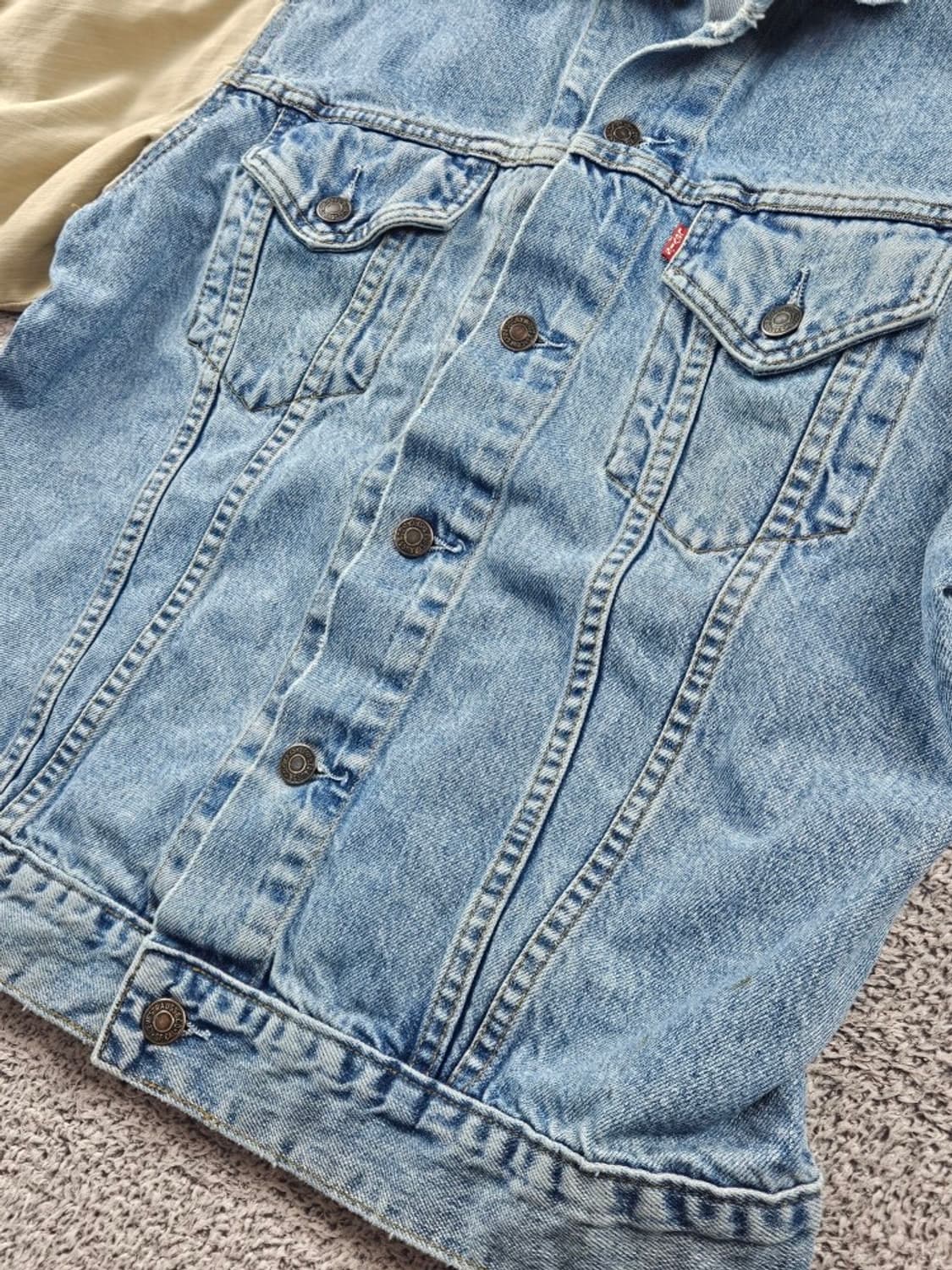 리바이스 리빌딩 리워크 데님 바시티 자켓 ( XL ) / 10798 상품이미지7