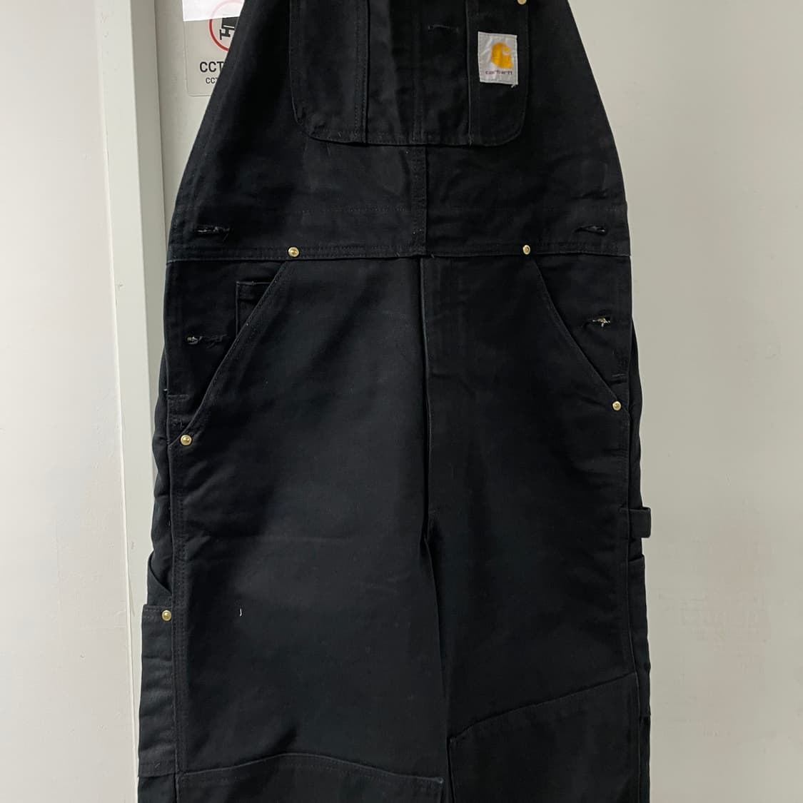 칼하트 오버롤 블랙 32X30 상품이미지3