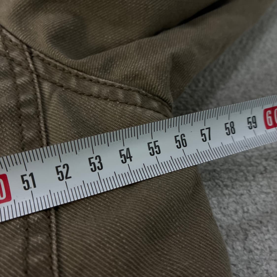 SHANEJEANS 카키색 남성 면 자켓 y2k 95-100 상품이미지4