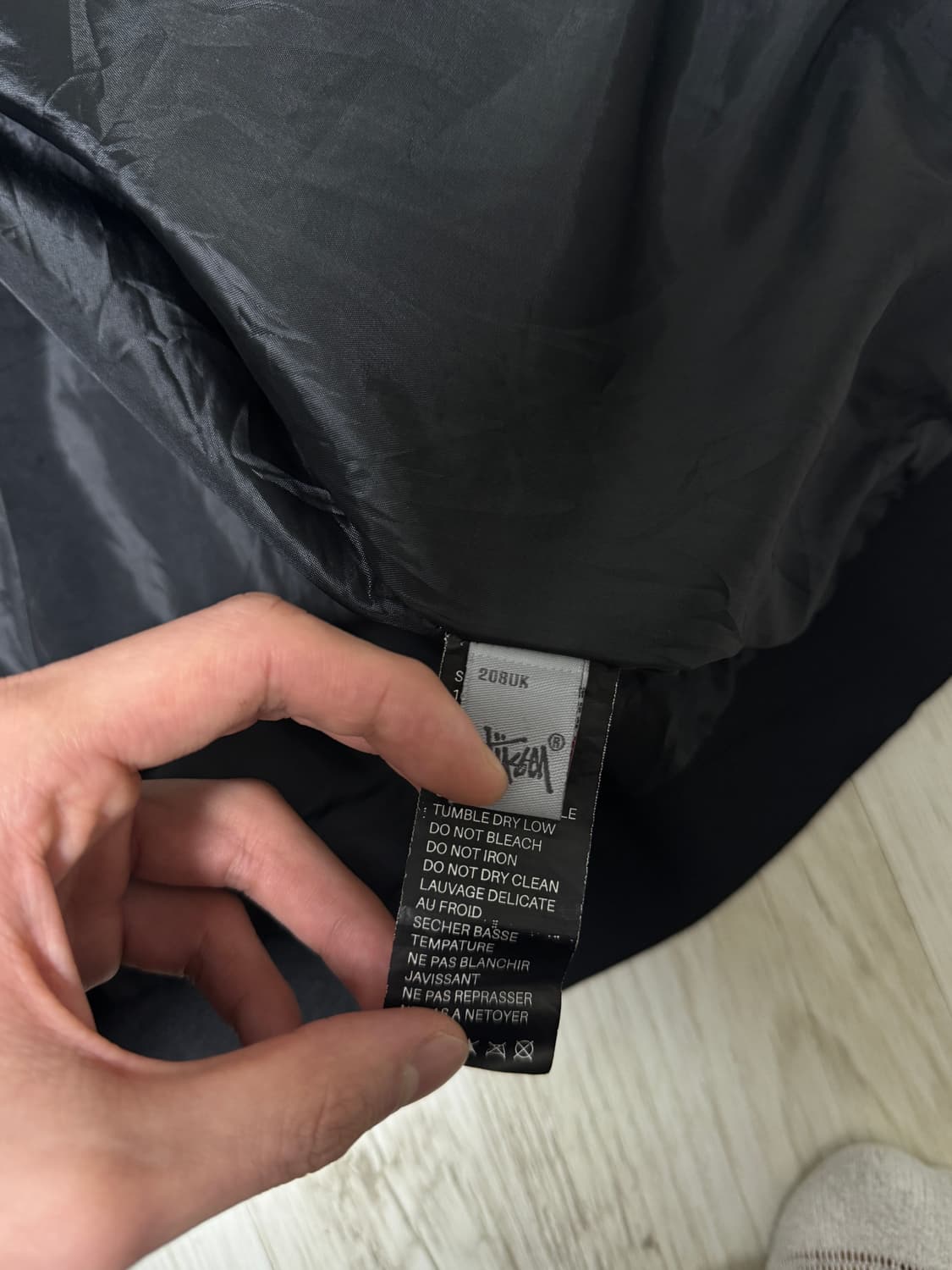 90s 스투시 GEAR 트랙 자켓 L사이즈 made in usa 상품이미지5