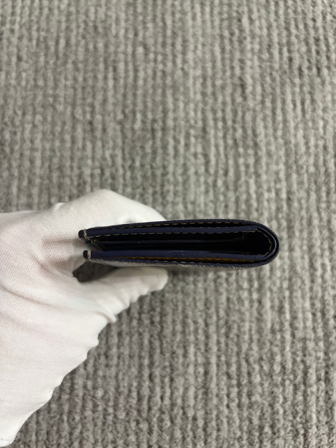 (새상품급) 고야드 생피에르 카드지갑 네이비 상품이미지6