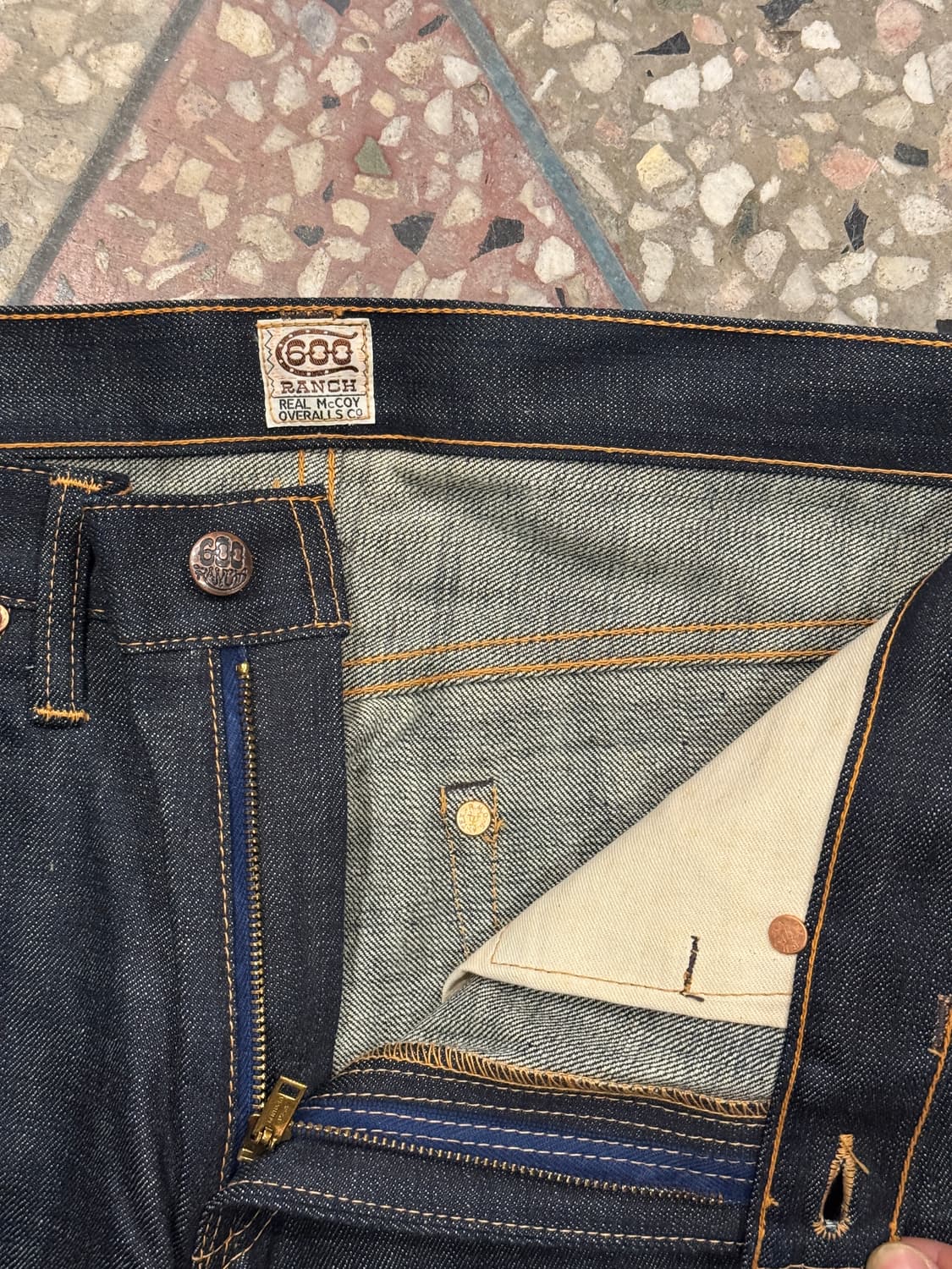 리얼맥코이 600 부츠컷 데님(31,새상품) 상품이미지6