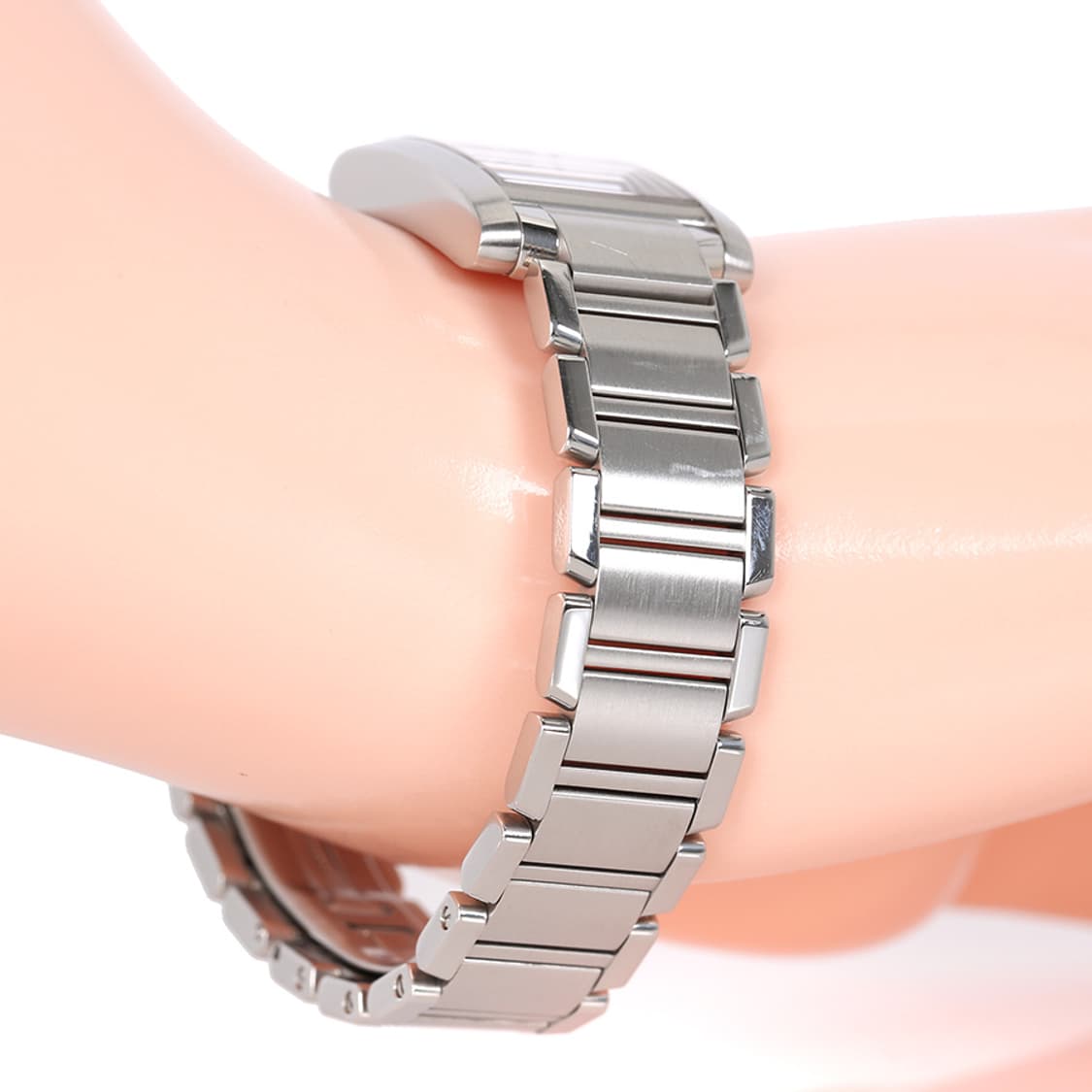 까르띠에 탱크 프랑세즈 시계 스틸 워치 스몰 2384 W51008Q3 상품이미지10