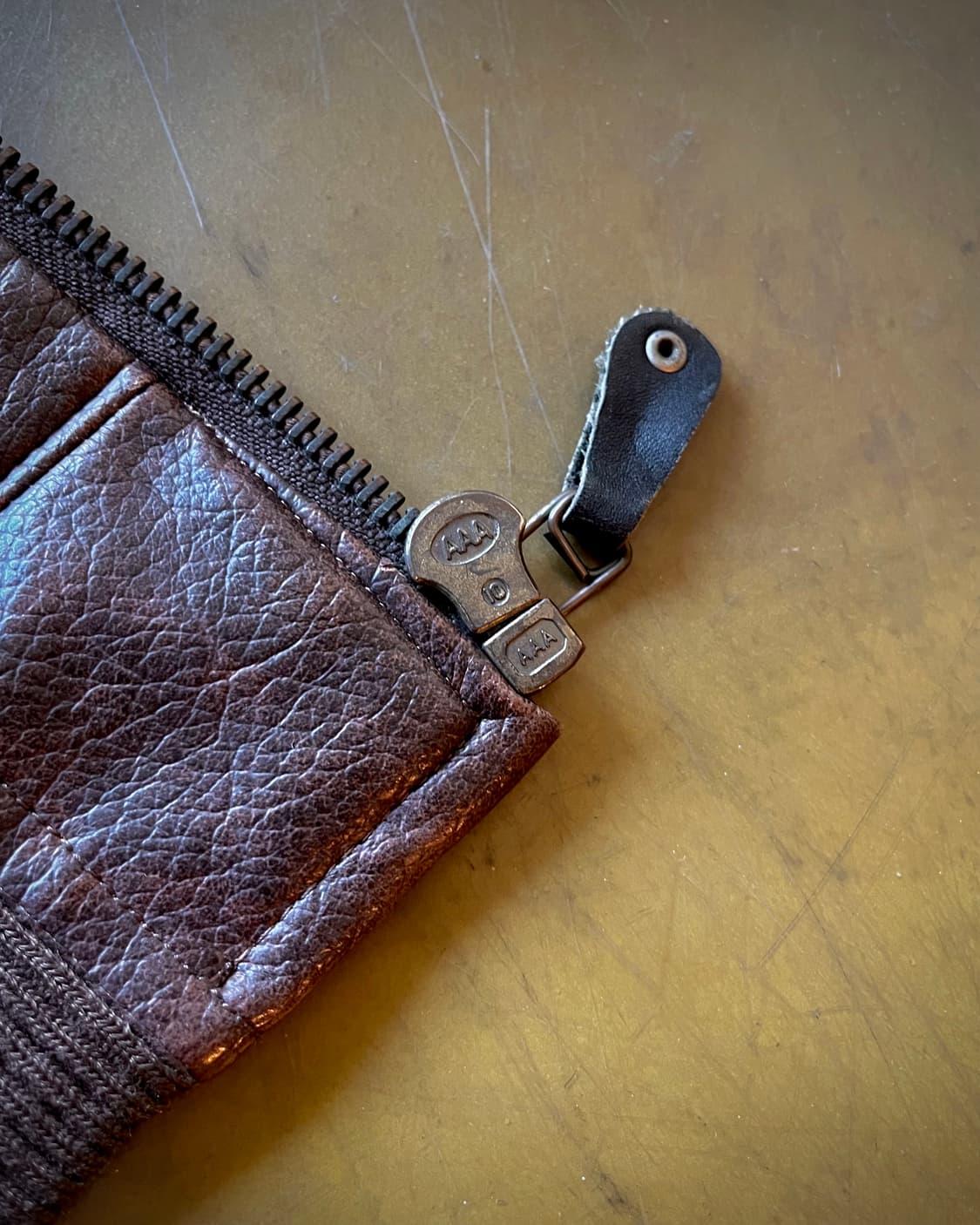 1980-90s A-DEPT Leather A-2 Bomber JK 상품이미지8