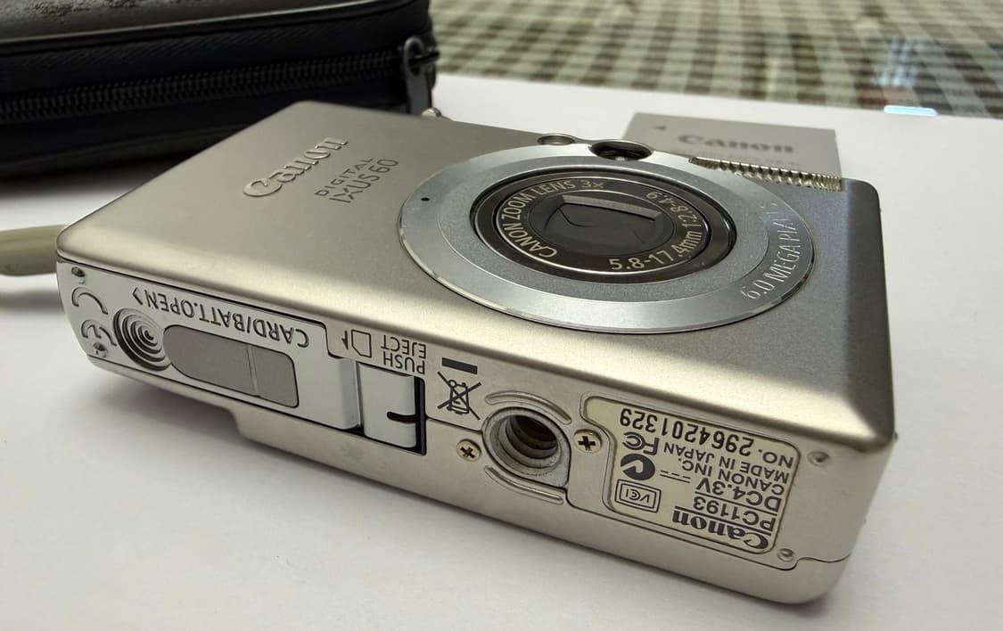 캐논 익서스 60 CANON IXUS 60 빈티지 디지털카메라 디카 상품이미지10