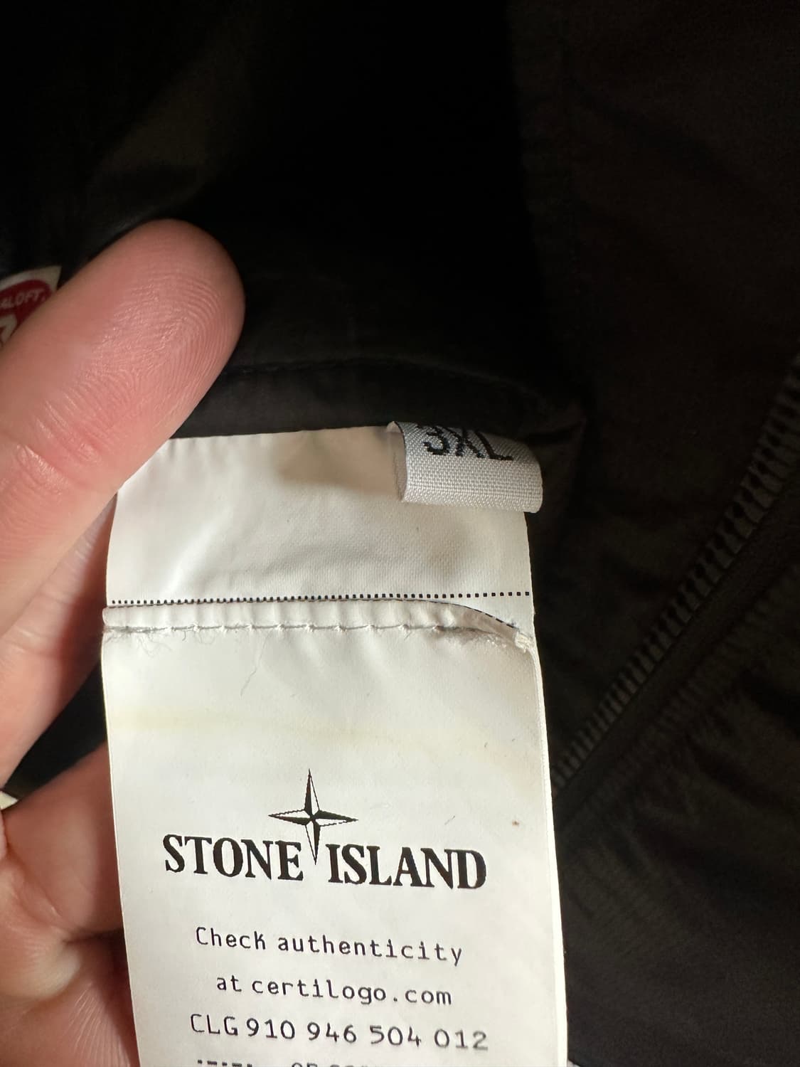 Ss22 스톤 아일랜드  바이오 베이스 립스탑  나일론 후드 자켓 블랙 상품이미지2