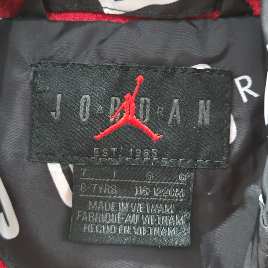 조던 키즈 바람막이 자켓 6/7 상품이미지3