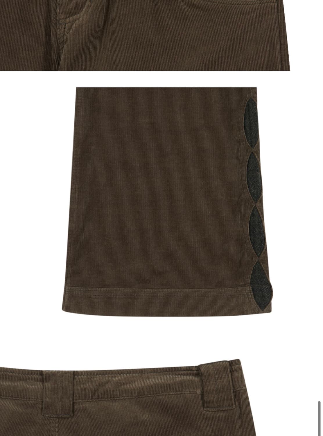 코이세이오 LEAF CUT CORDUROY PANTS리프컷 코듀로이팬츠 상품이미지3