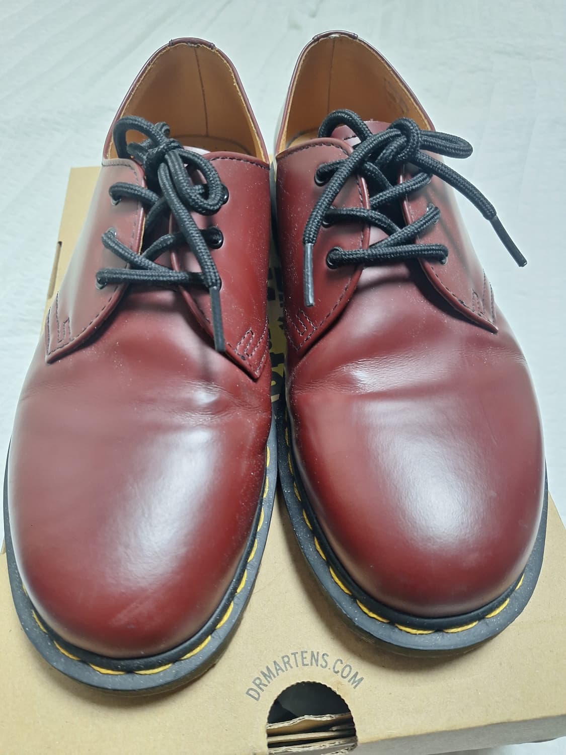 닥터마틴 스무스 1461 체리레드 260 상품이미지1