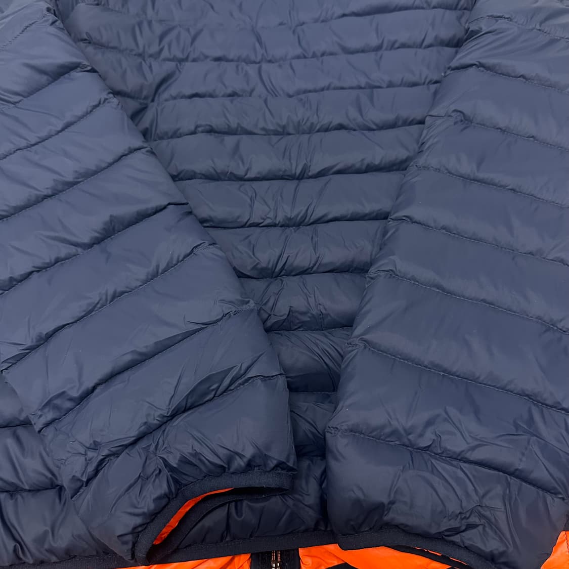 마이클코어스 후드 덕다운 패딩 네이비 L 상품이미지8