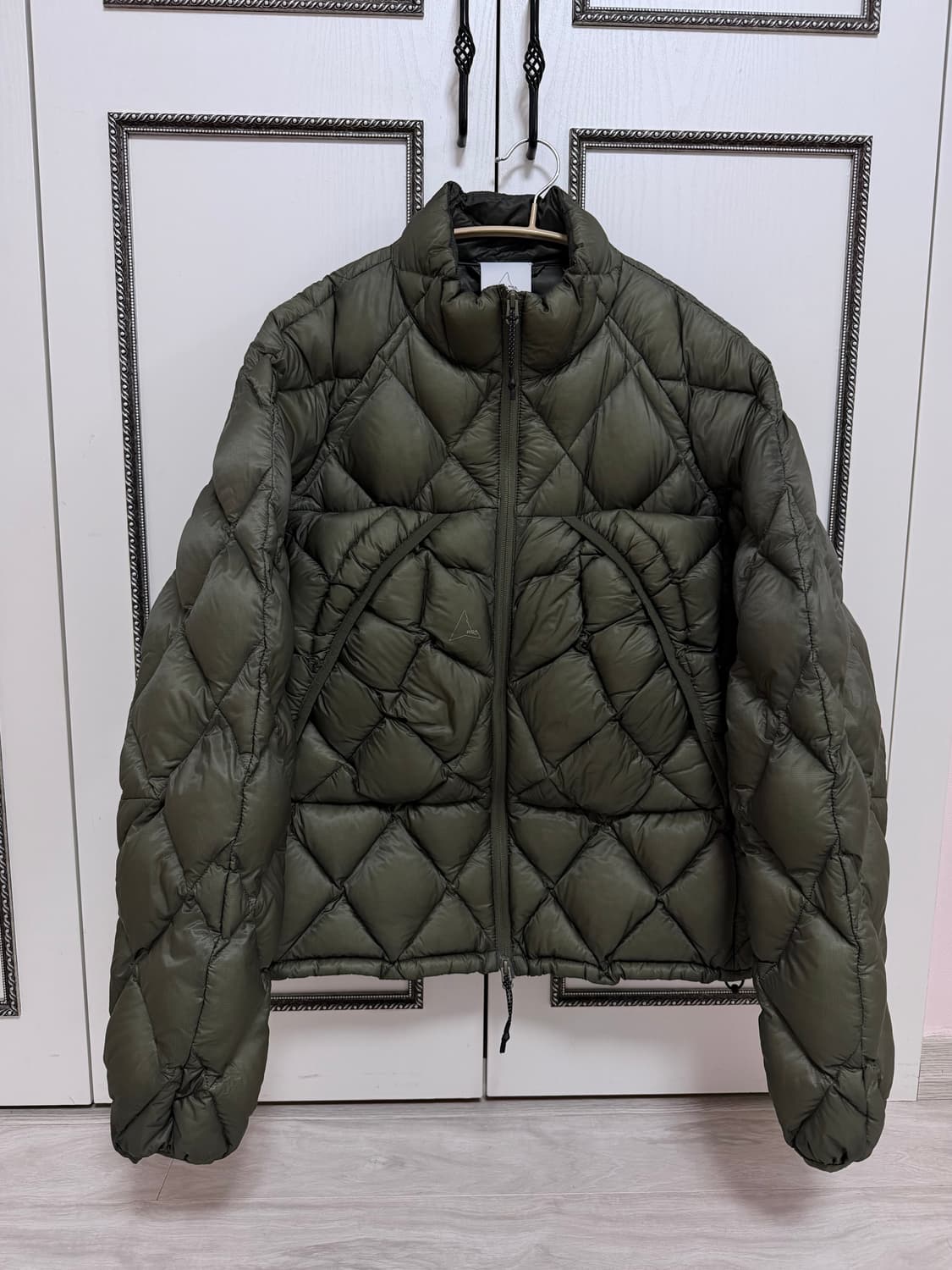 로아 라이트다운 패딩(다크 그린) 상품이미지1