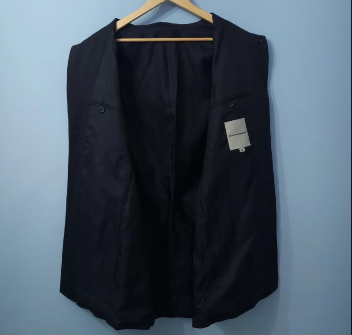 솔리드옴므 남성 블랙 코트 105 상품이미지5