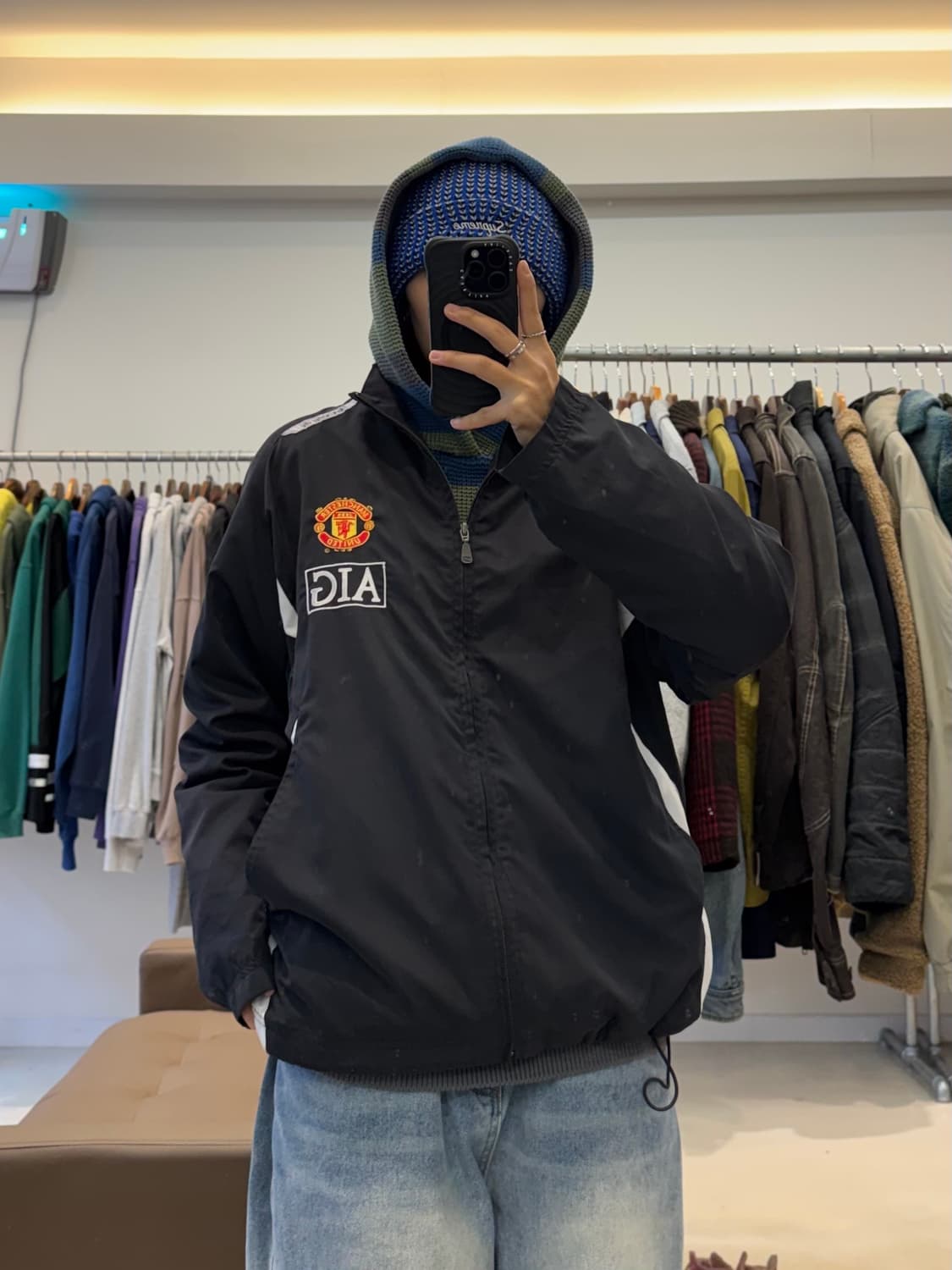 07/08 나이키 맨체스터 유나이티드 AIG 바람막이 상품이미지6