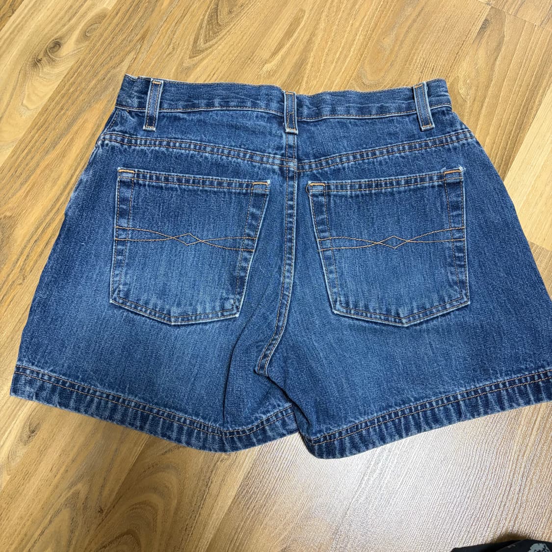 빈티지 데님 숏팬츠 상품이미지3