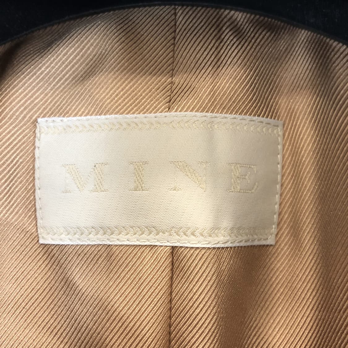 MINE 마인 이태리 한섬 울 100% 코트 82-94-160 상품이미지5