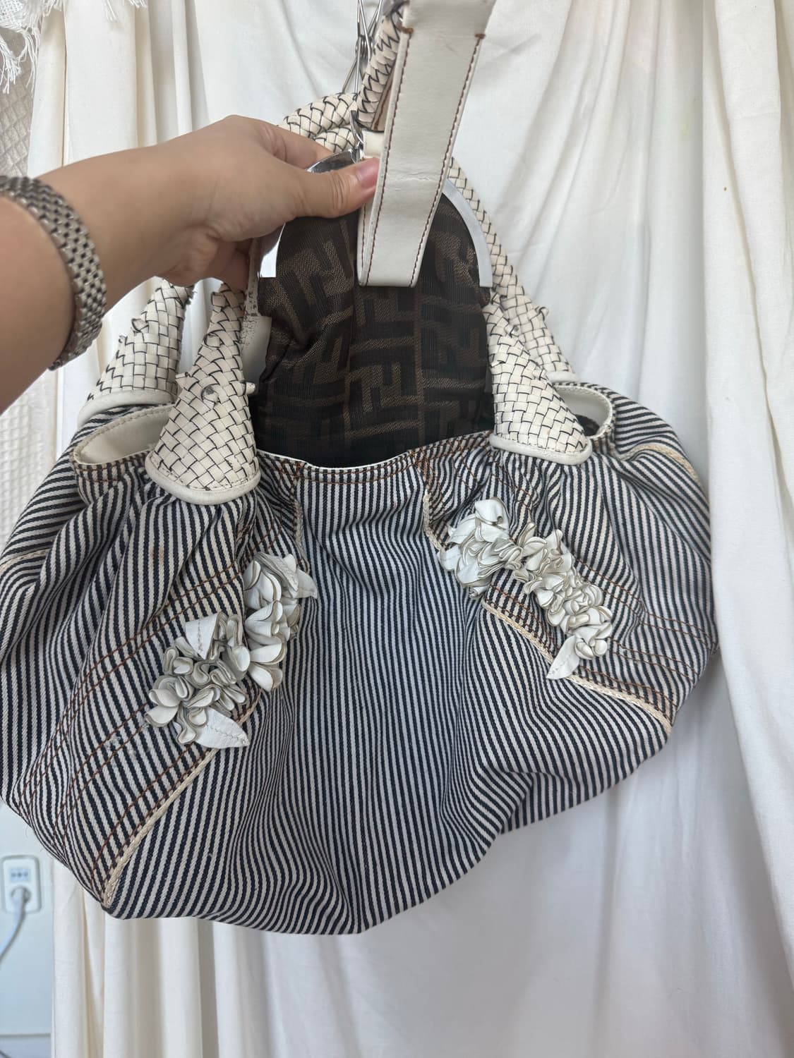 Vintage denim shoulder bag 상품이미지3