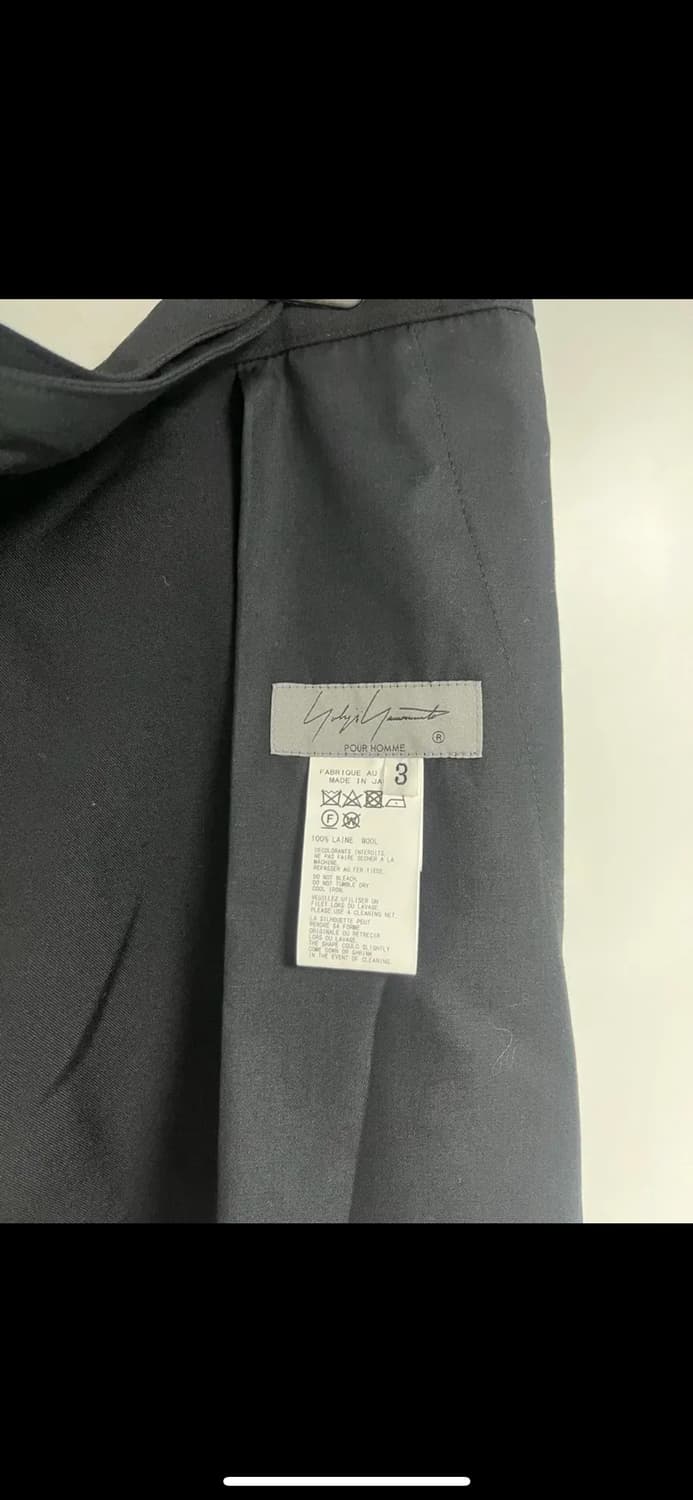 요지야마모토 뿌르옴므 레이어드 스커트 상품이미지4