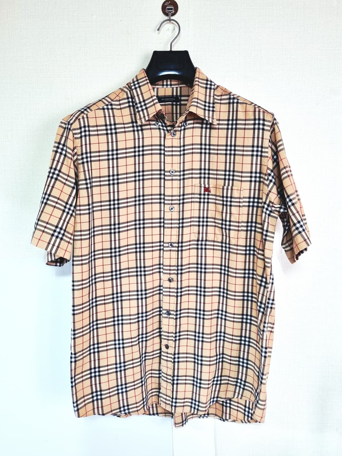 버버리 정품 노바체크 남방 105사이즈 상품이미지1