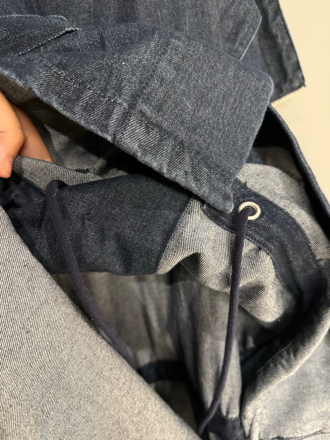 Oversized button-up hood jacket  상품이미지9
