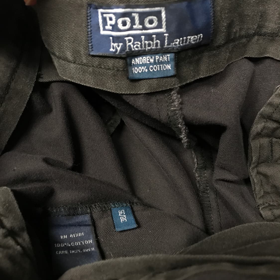 폴로 랄프로렌 블랙 치노 팬츠 38/36 상품이미지6