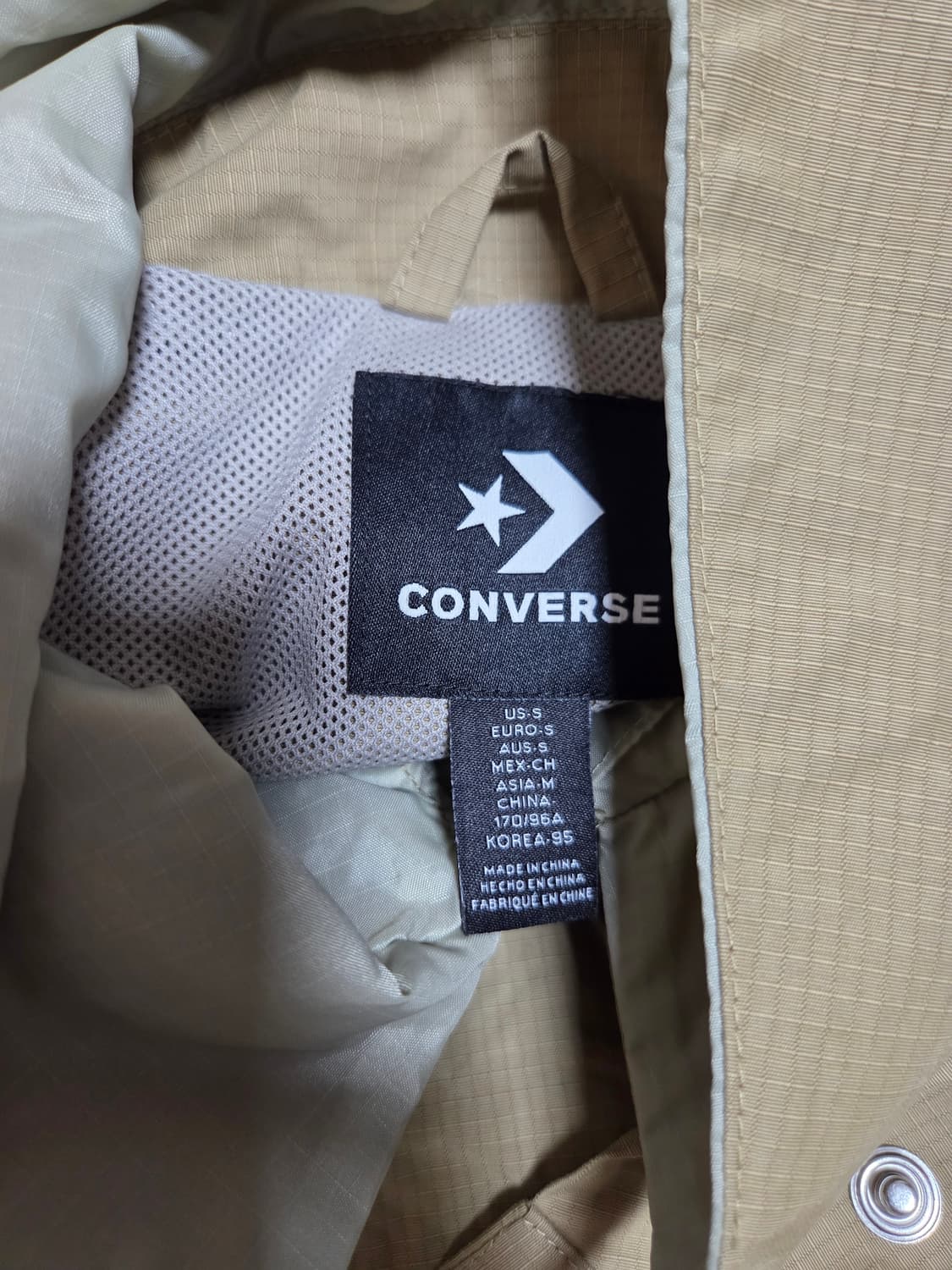 어콜드월 컨버스 코치 자켓 아시아 m 상품이미지7