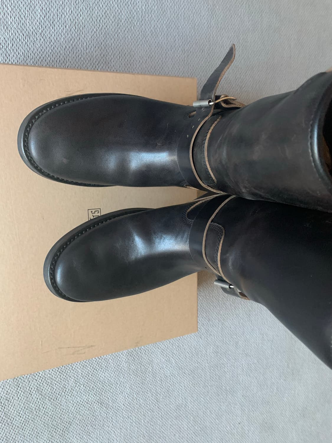 1월까지판매) 어딕트클로즈 엔지니어부츠 상품이미지3