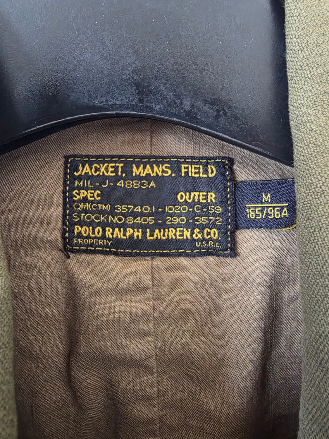 폴로랄프로렌 메이플 컴뱃 m51 야상자켓 상품이미지3