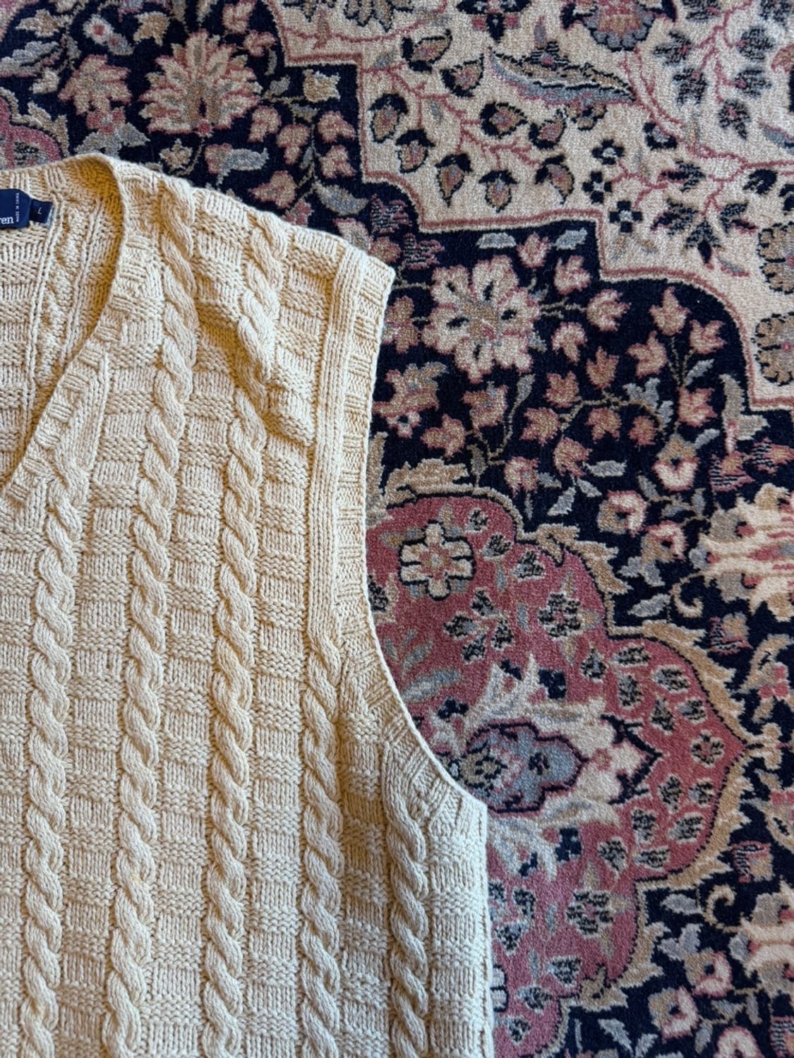 폴로 랄프로렌 100% 실크 핸드 니트 베스트 100~103 상품이미지3