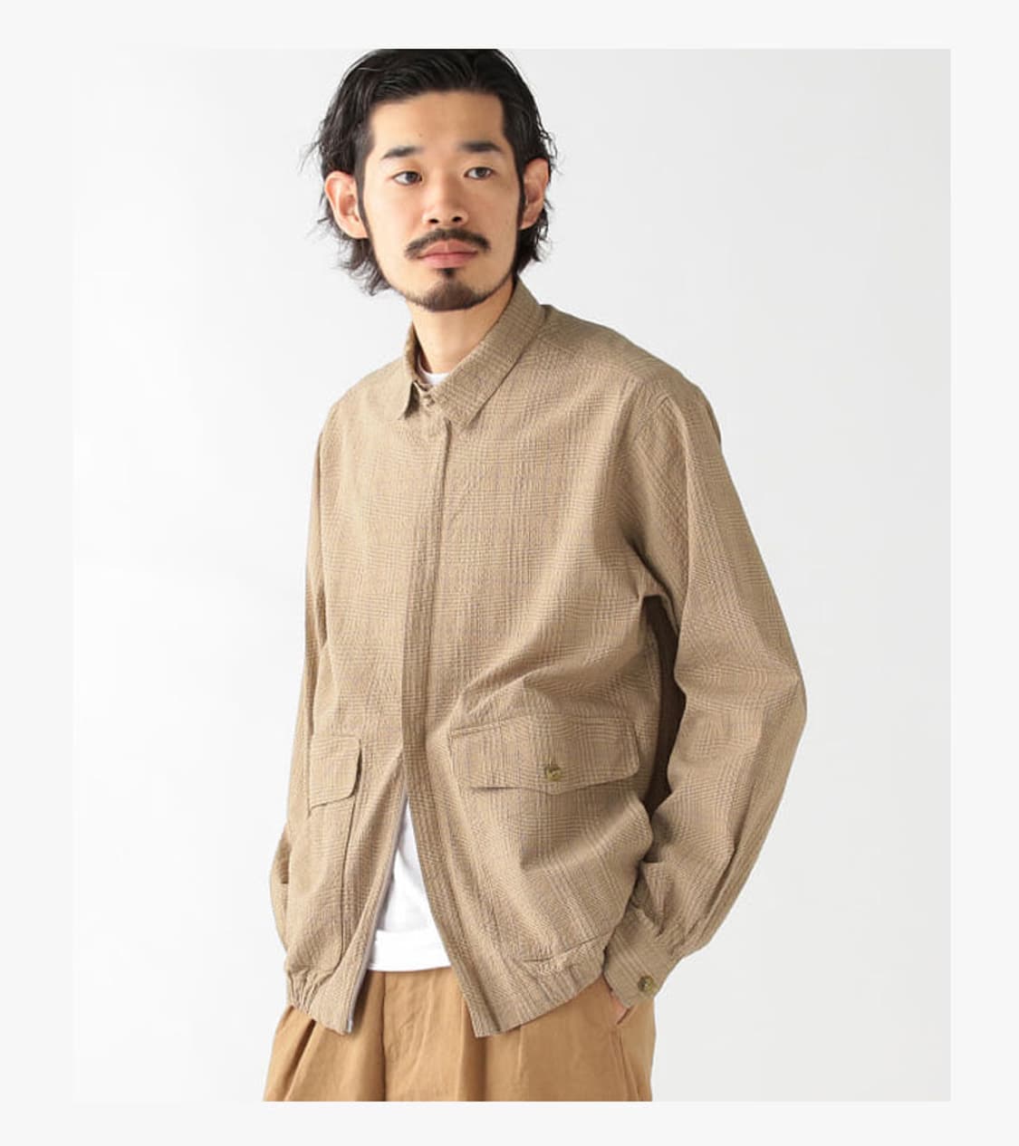BEAMS PLUS - SEERSUCKER BLOUSON 상품이미지2