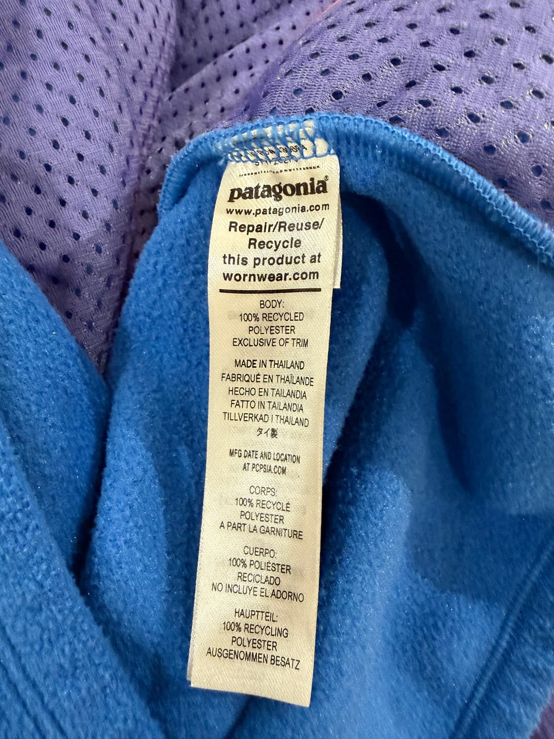 파타고니아 우먼즈 마이크로디니 플리스 후디 상품이미지7