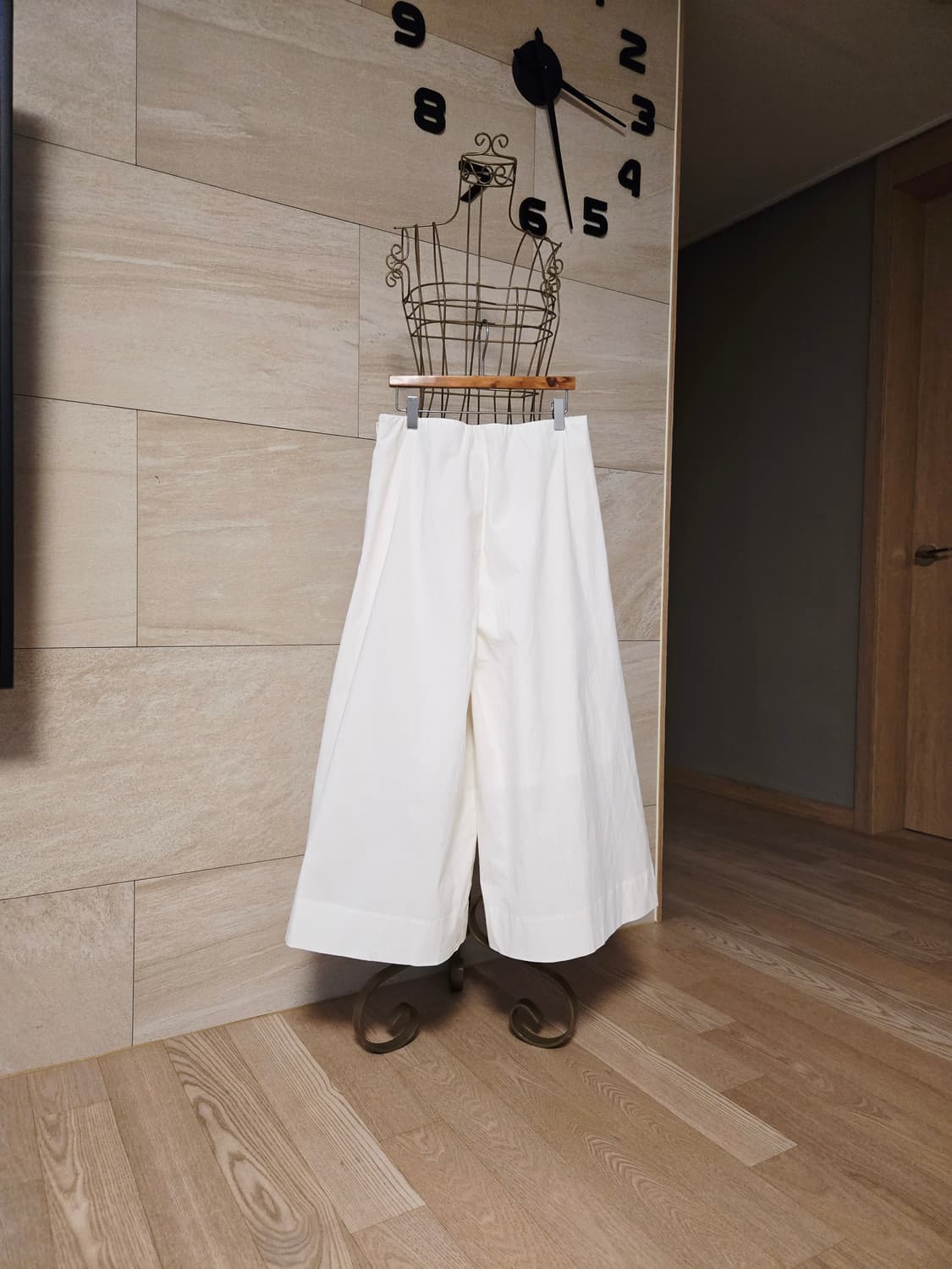 [34/미착용] COS 코스 플리츠 와이드 팬츠 상품이미지6