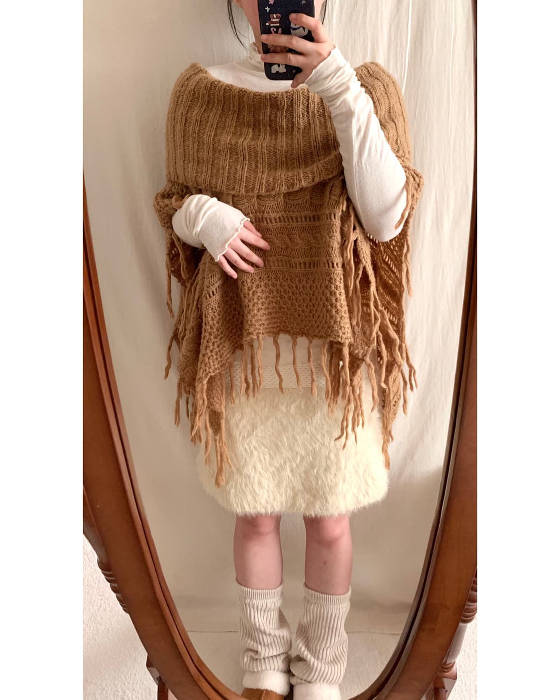 라떼갸루 오프숄더 케이프 상품이미지1