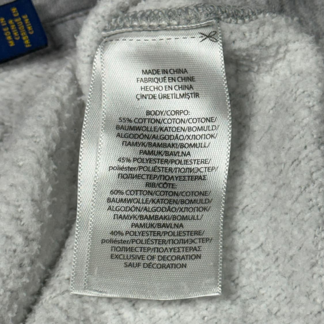 (M) 폴로 랄프로렌 폴로 베어 후드집업 그레이 상품이미지5