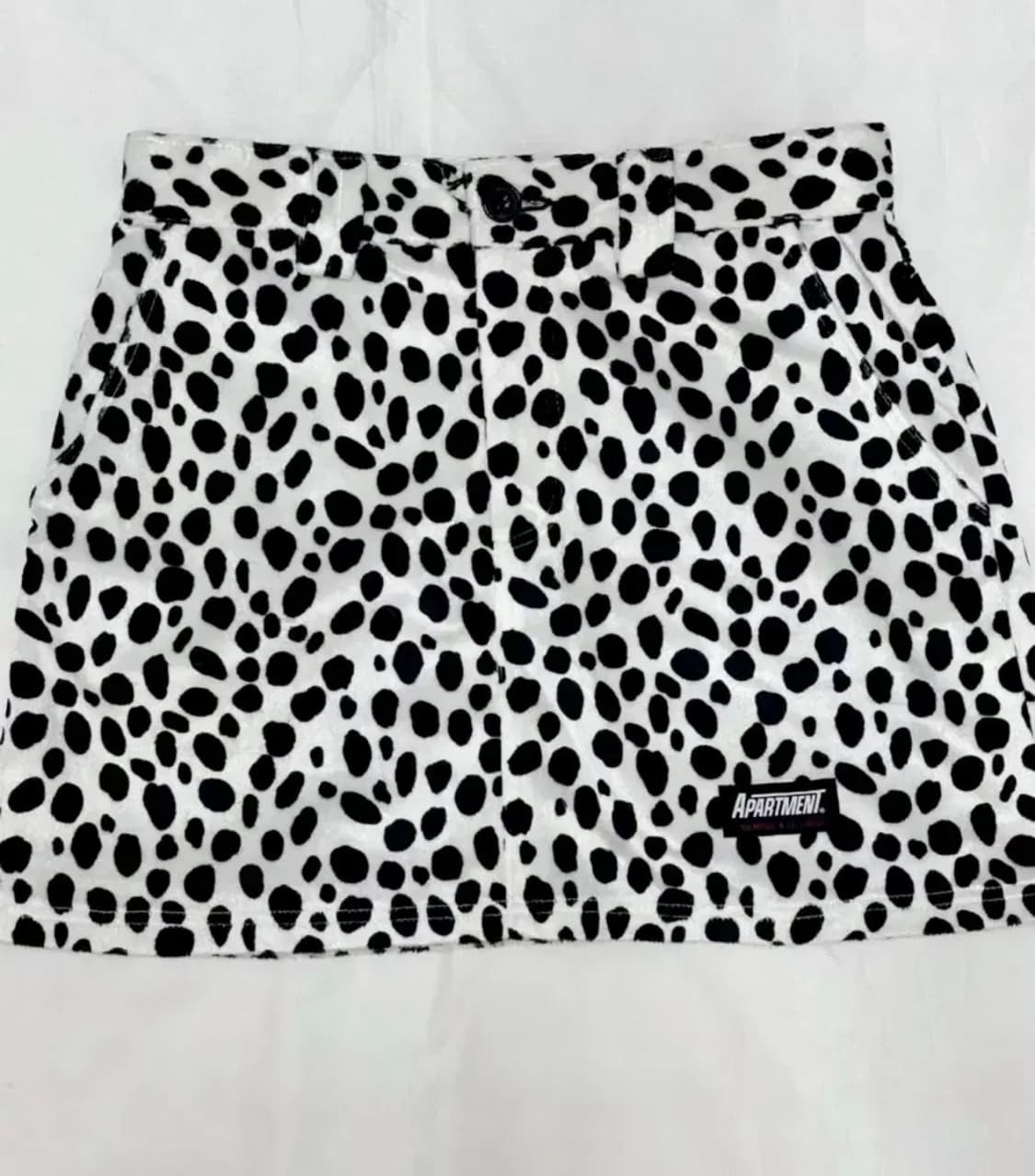 아파트먼트 달마시안 101 패턴 미니스커트 치마 상품이미지2