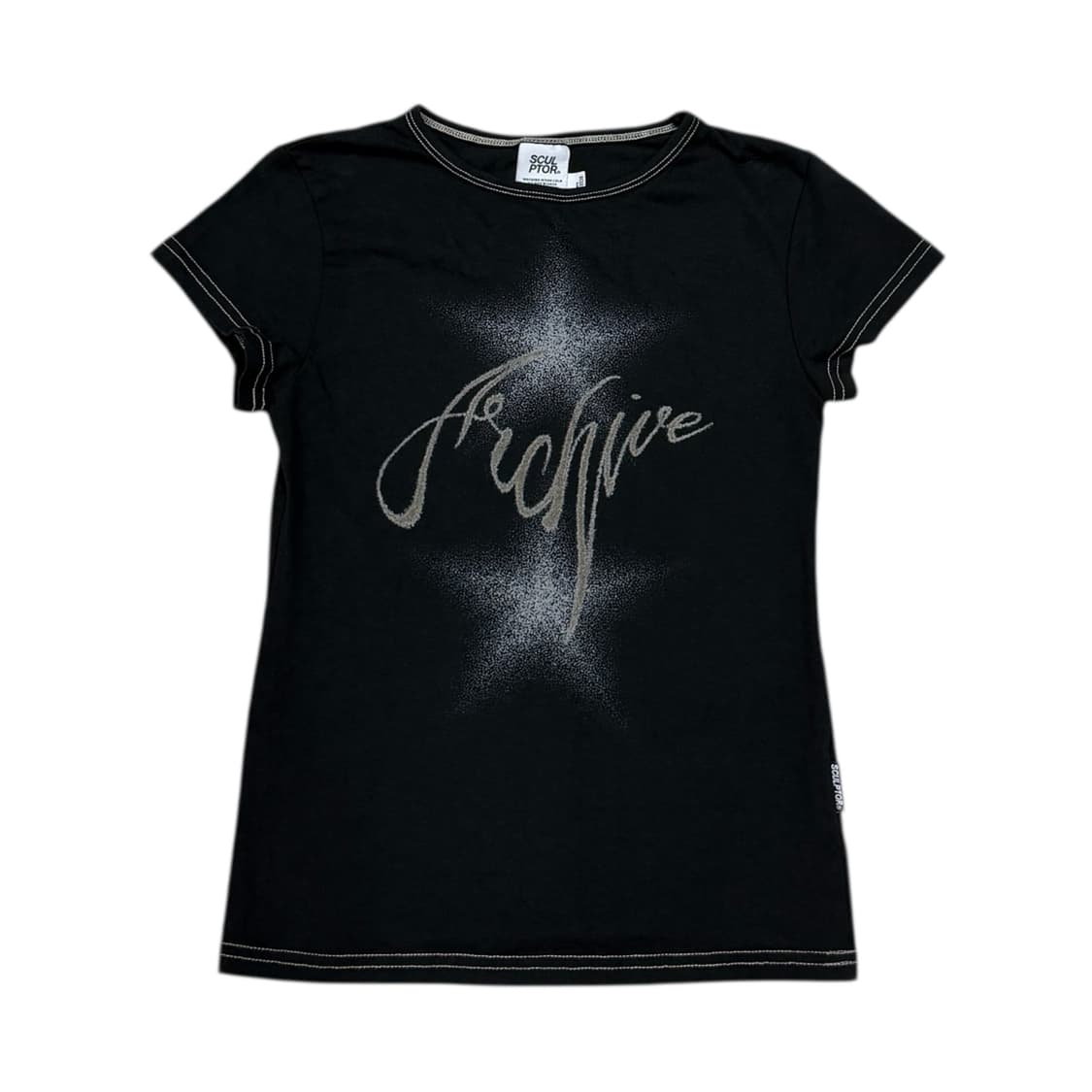 스컬프터 아카이브 딱붙핏 반팔티 S 상품이미지1