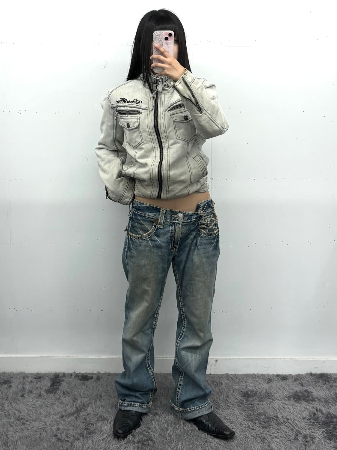 트루릴리젼 로우 부츠컷 데님 상품이미지6