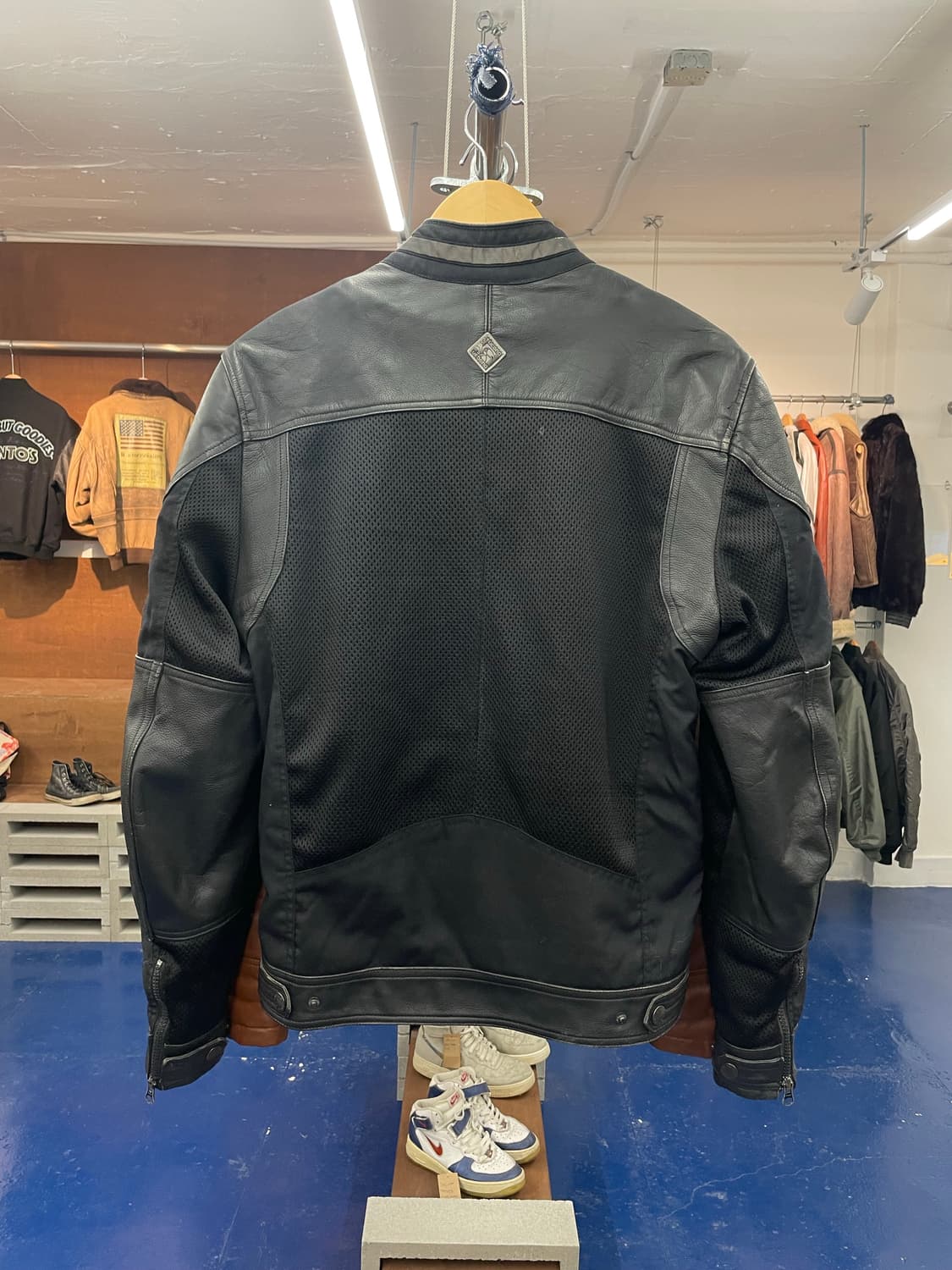 Tucanourbano 레더 레이싱 자켓 상품이미지7