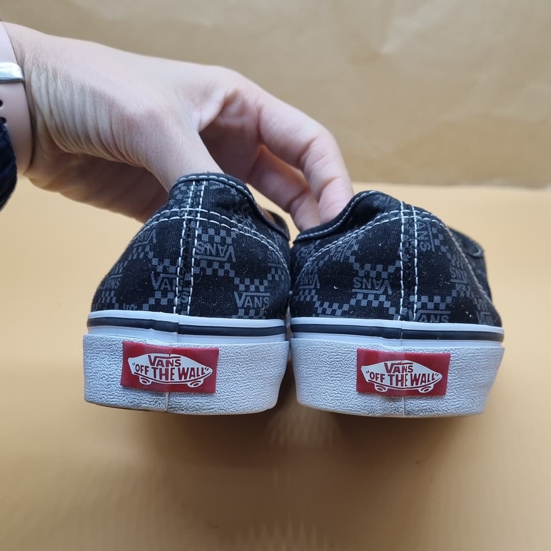 반스 어센틱 모노그램 남성스니커즈265 상품이미지4