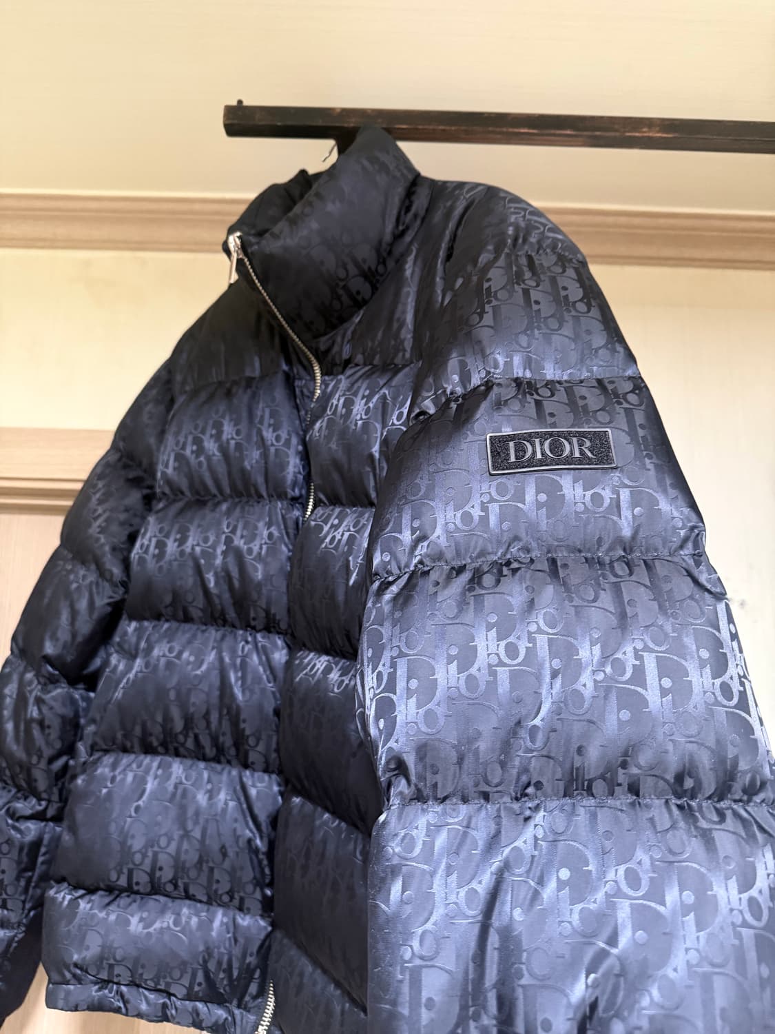 디올 오블리크 블랙 패딩 52사이즈 상품이미지1